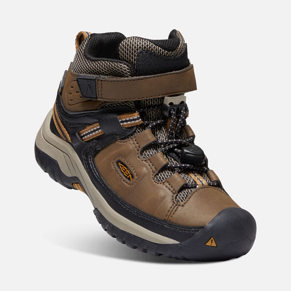 Keen Outdoor Bot Çocuk Kahverengi/Siyah - Targhee Waterproof - Türkiye ZSGH83104